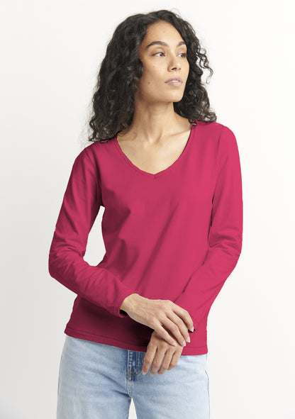 SOUS PULL TECOV UNI FUCHSIA