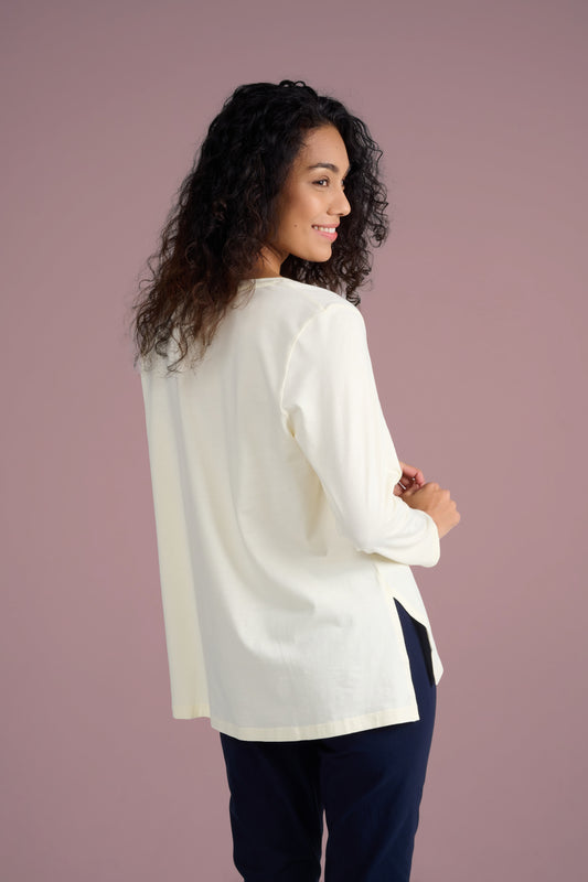 TEE SHIRT TERANE UNI ECRU