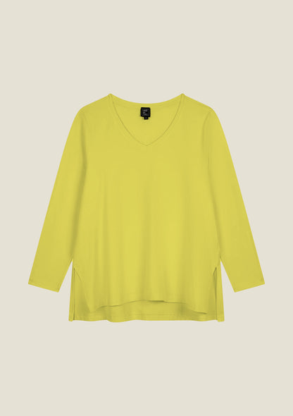 TEE-SHIRT TERANI UNI JAUNE