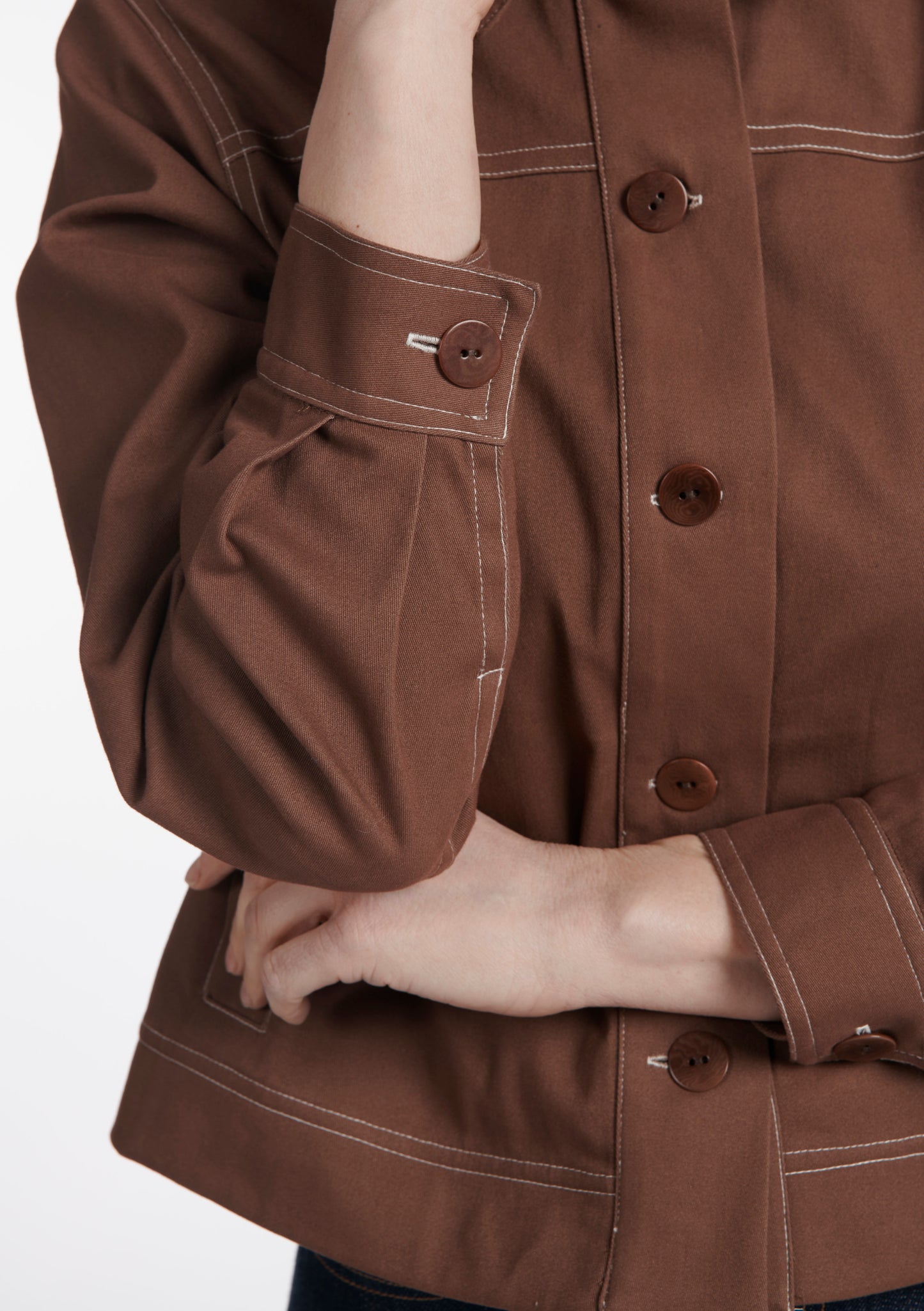 VESTE VAIANA UNI CHOCOLAT
