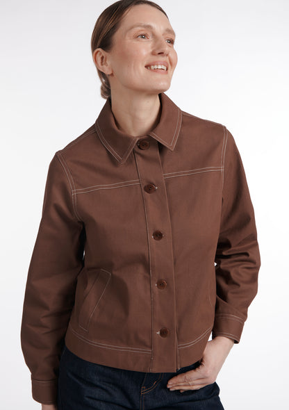 VESTE VAIANA UNI CHOCOLAT