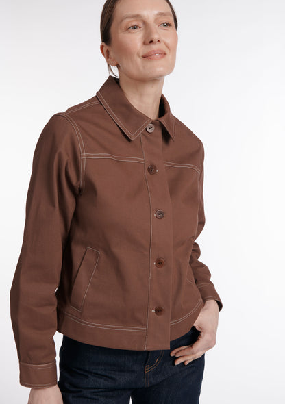 VESTE VAIANA UNI CHOCOLAT