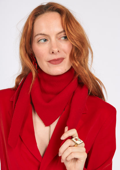 ECHARPE FRIANGLE UNI ROUGE