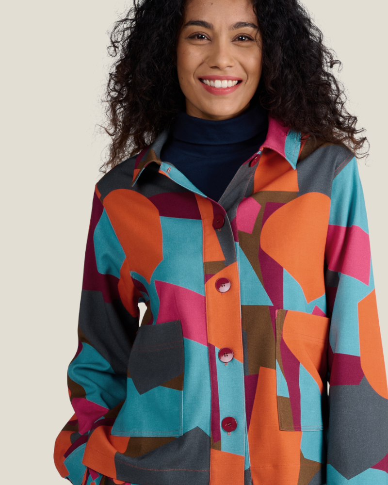 VESTE VINYL BATTLE ORANGE
