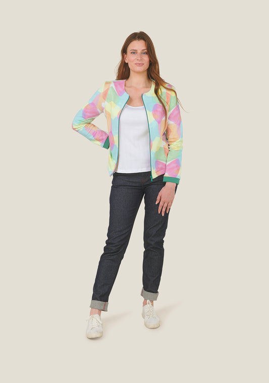 BOMBERS VOYAGE ARLEQUIN MULTICOLORE