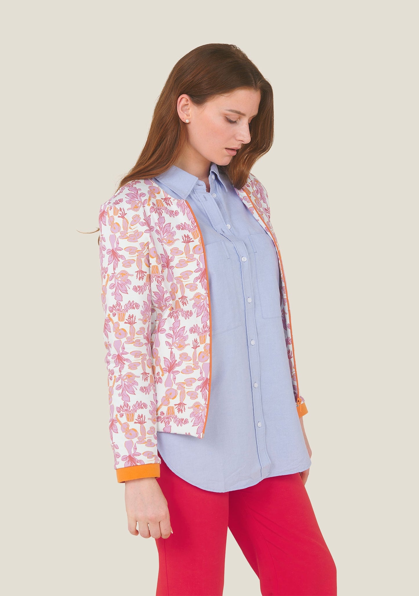 BOMBERS VOYAGE HOME ROSE ET ORANGE