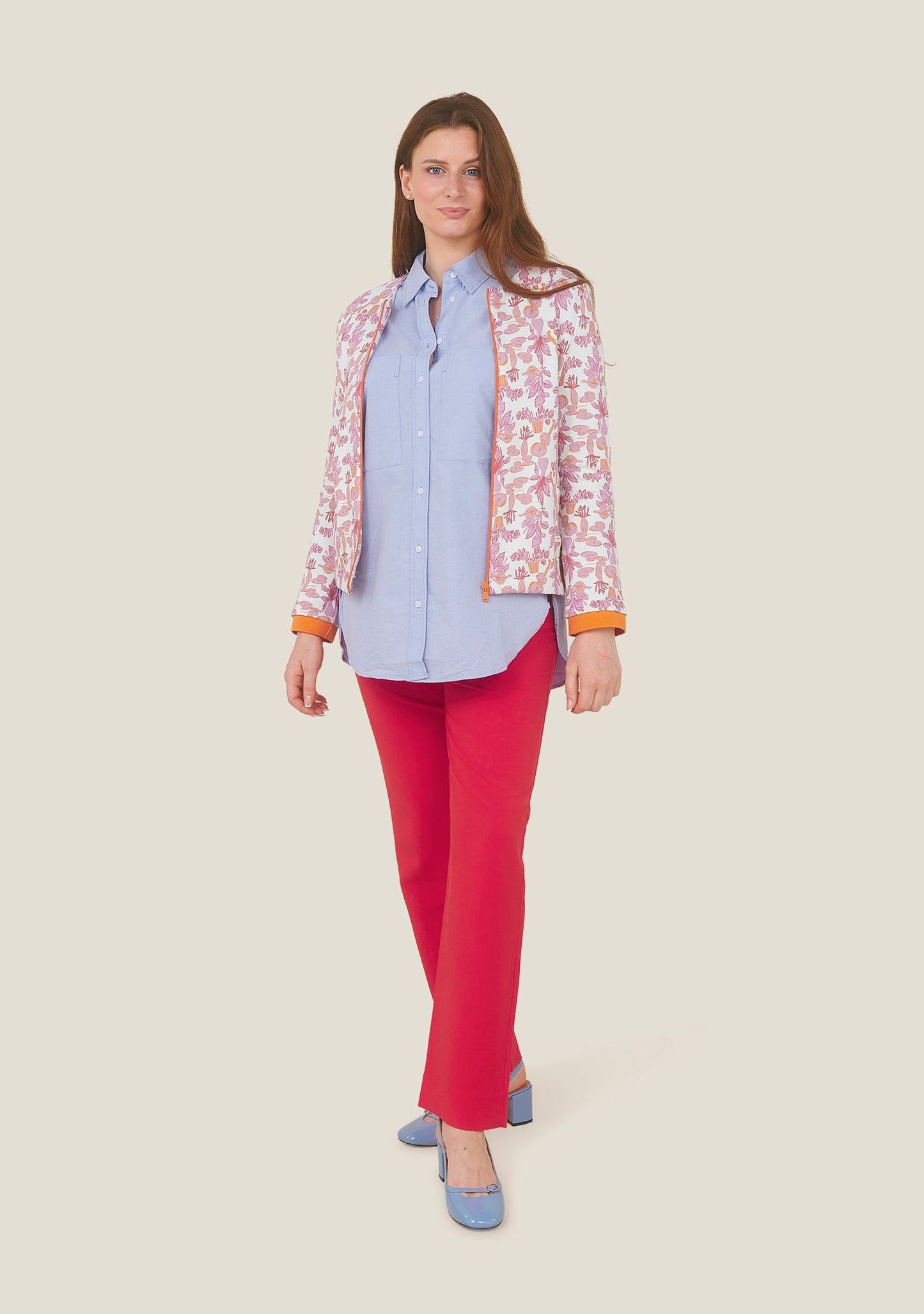 BOMBERS VOYAGE HOME ROSE ET ORANGE