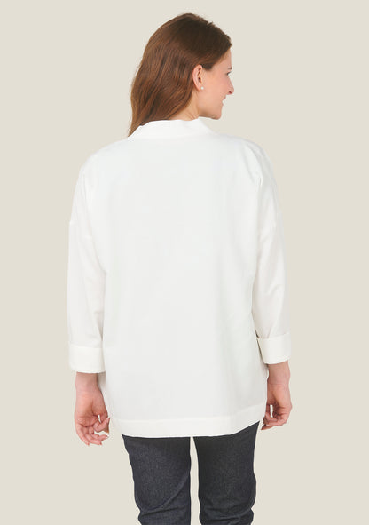 VESTE VOYOU UNI ECRU