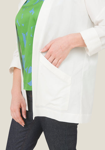 VESTE VOYOU UNI ECRU