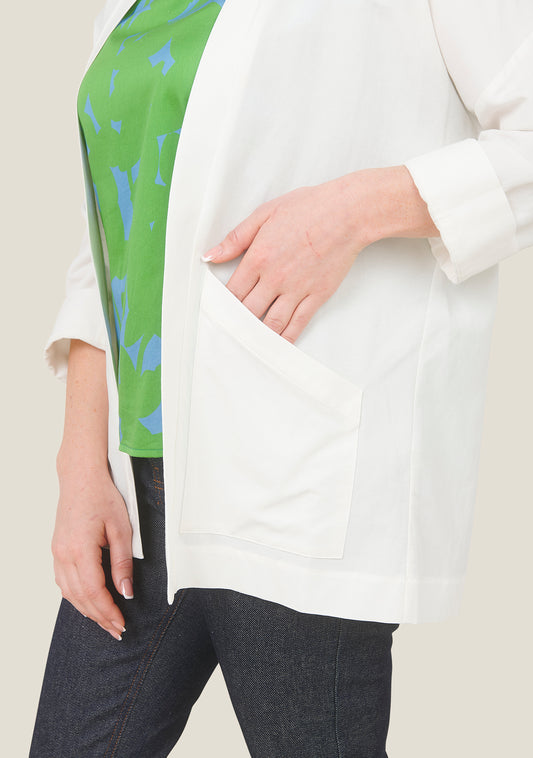 VESTE VOYOU UNI ECRU