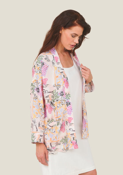 VESTE VOYOU HOME ROSE