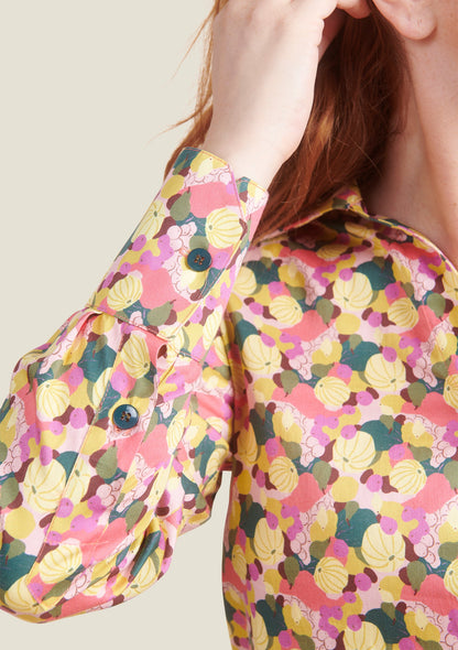 CHEMISE CENTIANE AUMARCHE MULTICOLORE