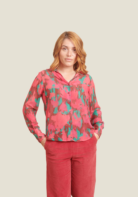 CHEMISE CENTIANE ERABLES ROSE