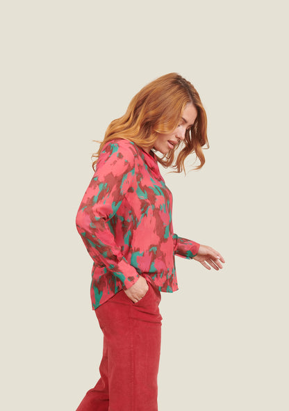 CHEMISE CENTIANE ERABLES ROSE