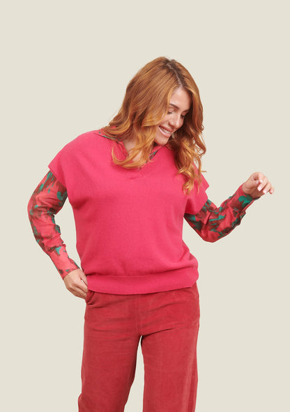 CHEMISE CENTIANE ERABLES ROSE