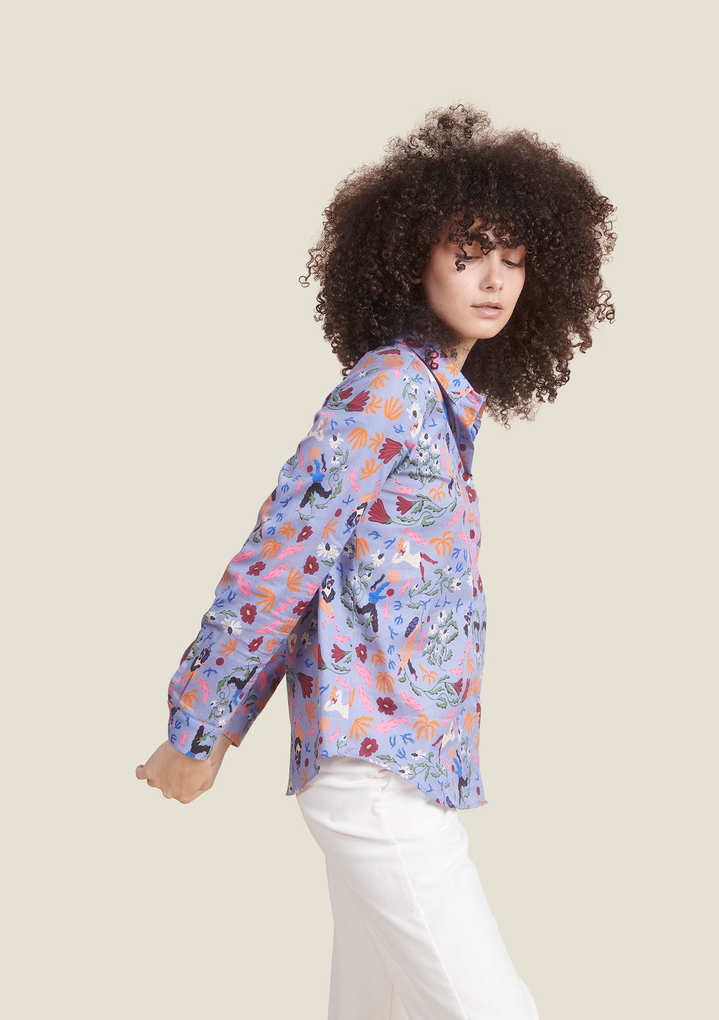 CHEMISE CHERIE DOUCEUR BLEU