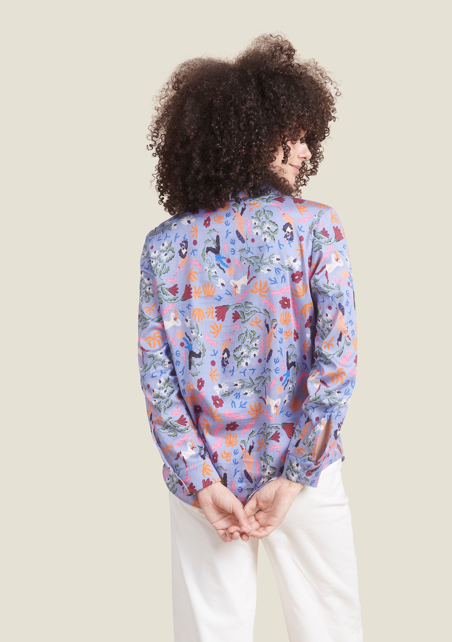 CHEMISE CHERIE DOUCEUR BLEU