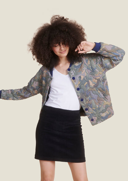 VESTE GULLY GEO KAKI