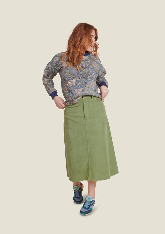 JUPE JOHANE UNI KAKI