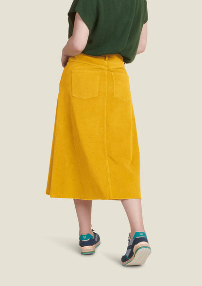 JUPE JOHANE UNI MOUTARDE