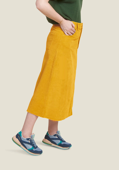 JUPE JOHANE UNI MOUTARDE
