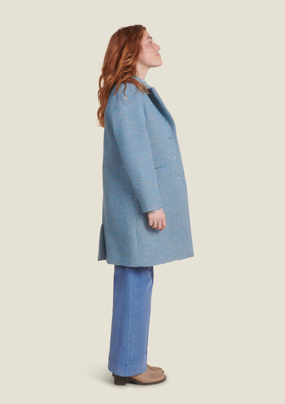 MANTEAU MALO UNI BLEUCHINE