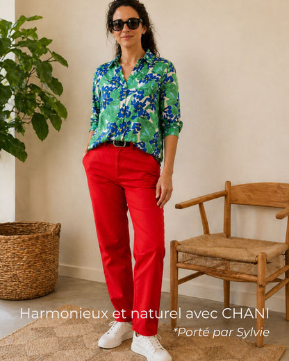 PANTALON PALLOON UNI ROUGE