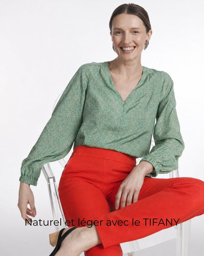 PANTALON PALLOON UNI ROUGE