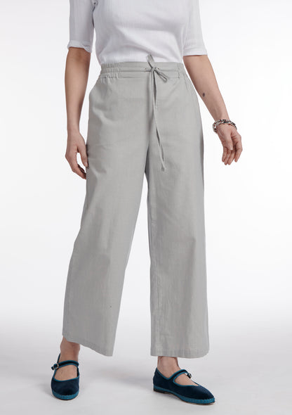 PANTALON POCHA BAYADERES BLEU