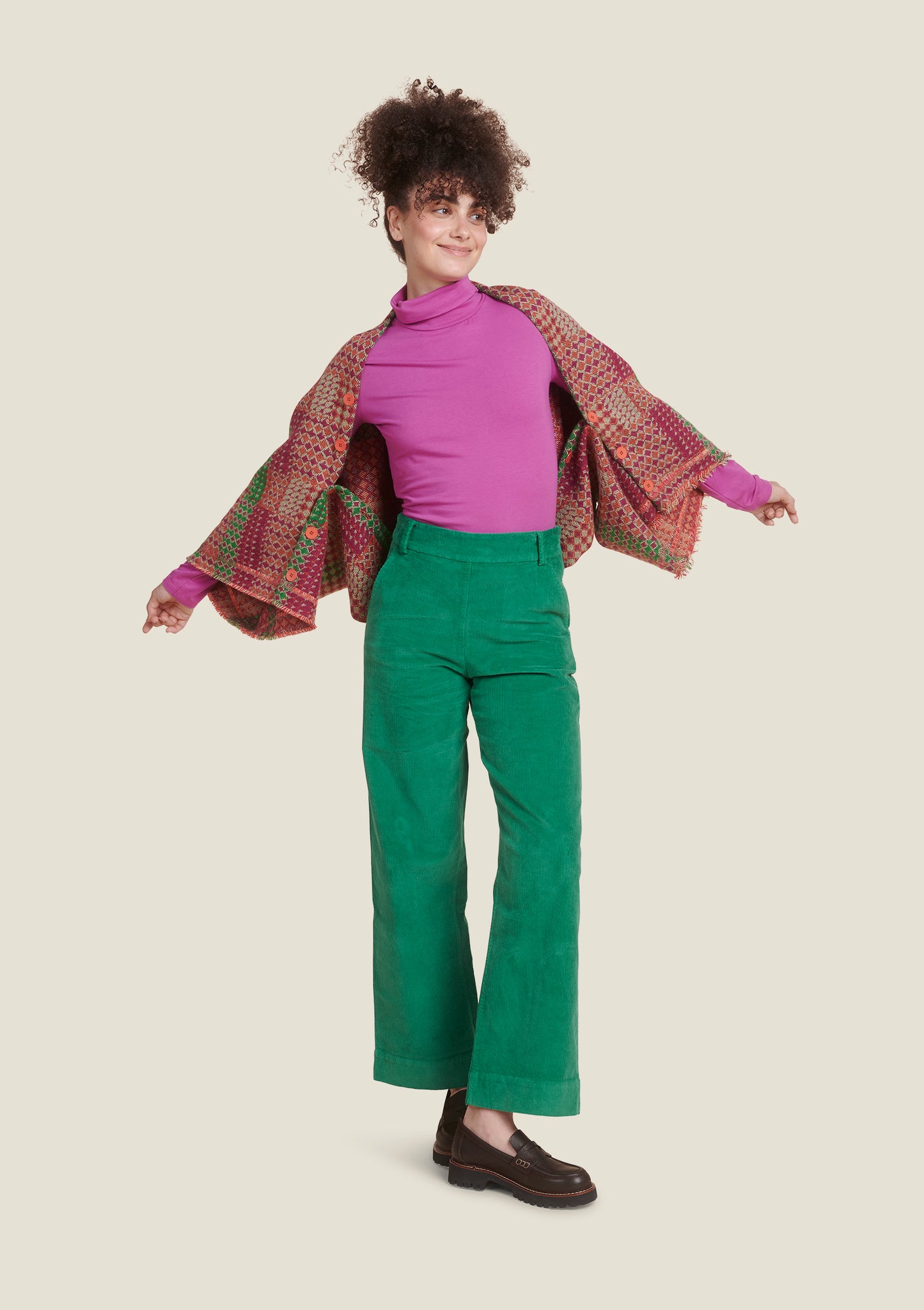 PONCHO FAIENCE ORANGE