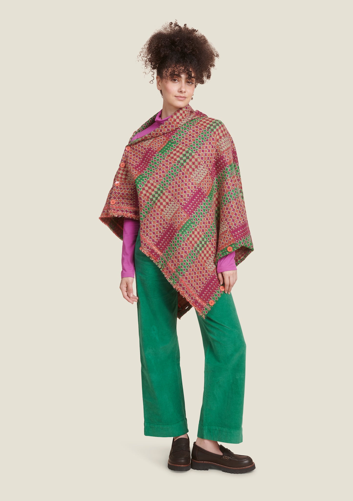 PONCHO FAIENCE ORANGE