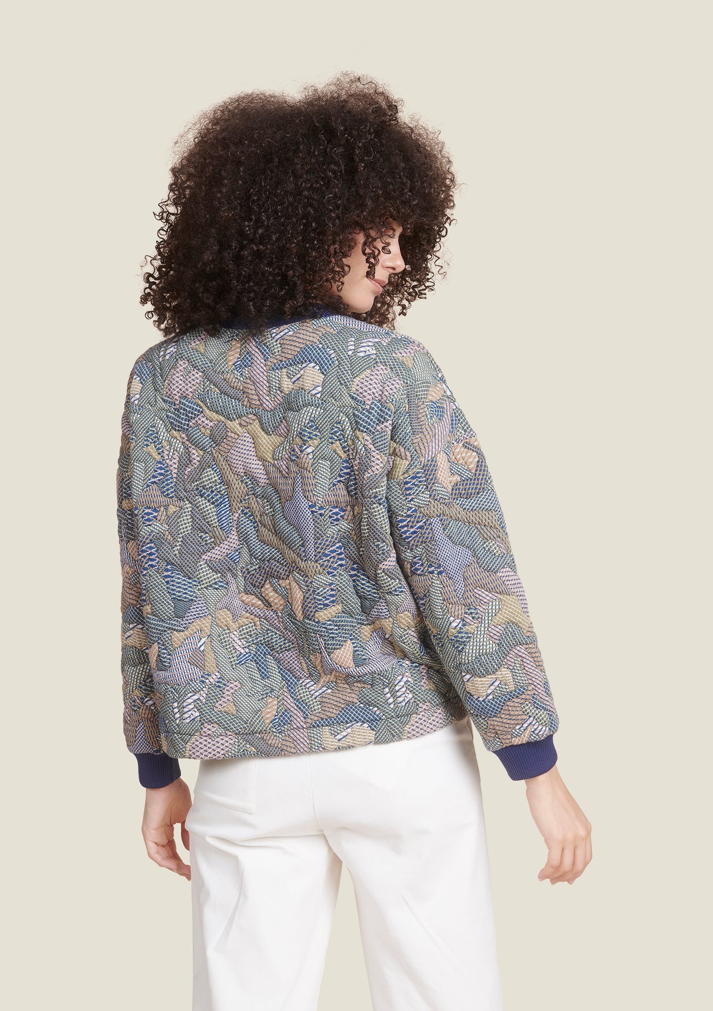 SWEAT SOLENE GEO KAKI