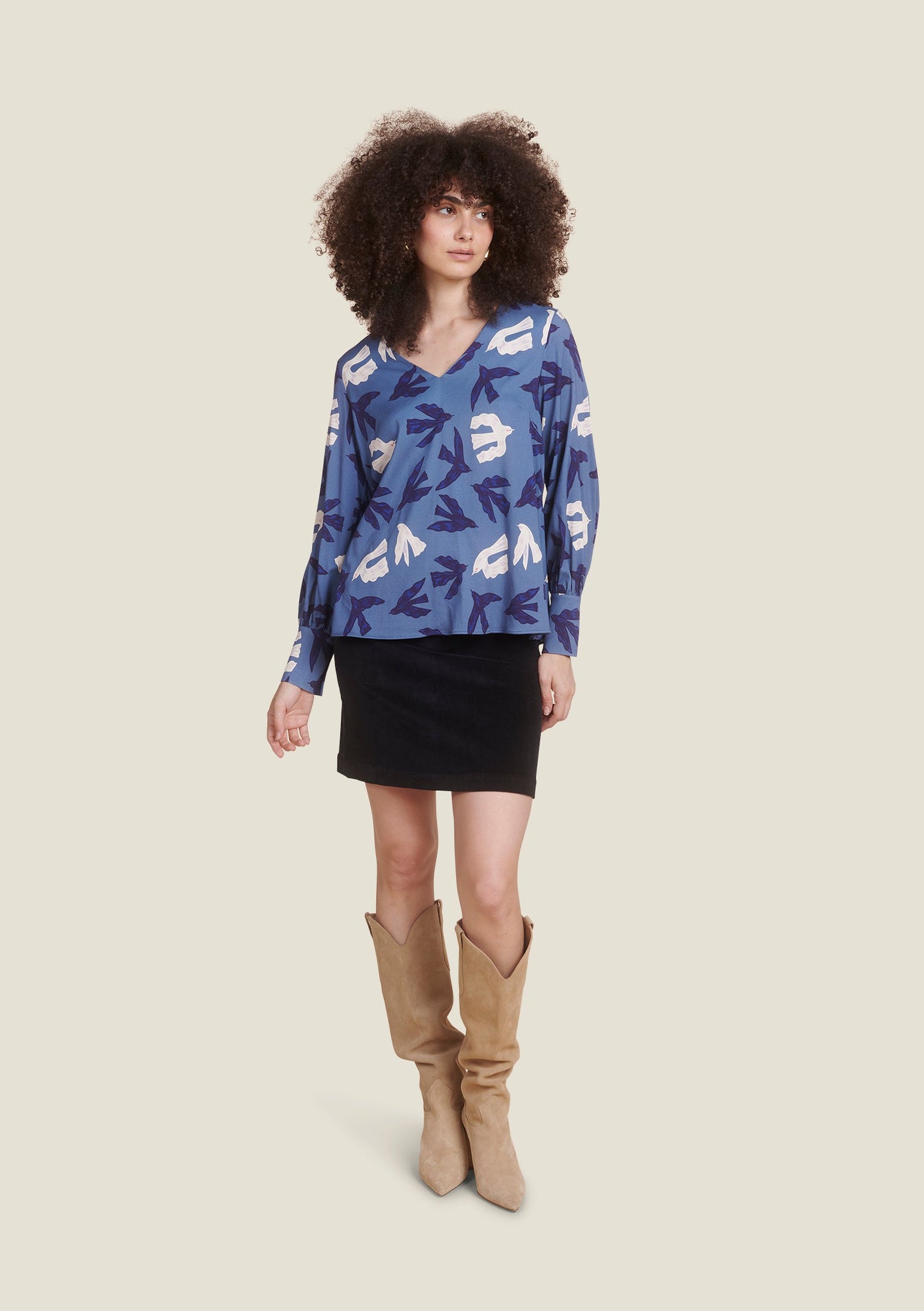 BLOUSE TAMARA ENVOL BLEU