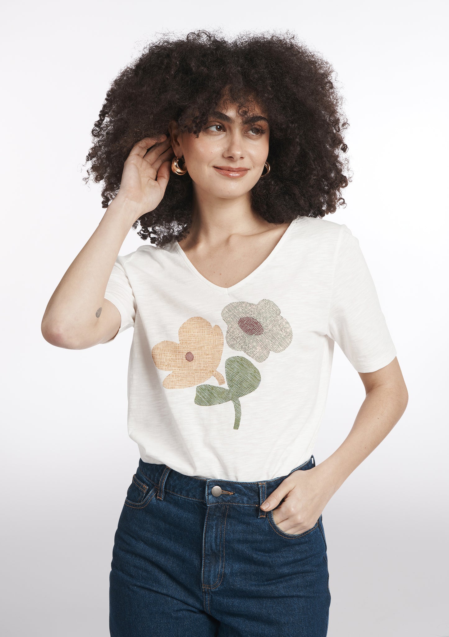 TEE SHIRT TOTEM AMBOISE MULTICOLORE