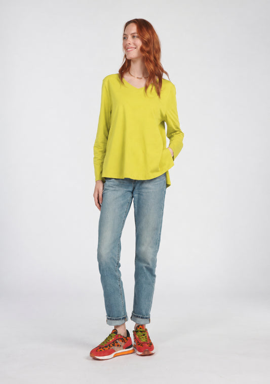 TEE-SHIRT TERANI UNI JAUNE