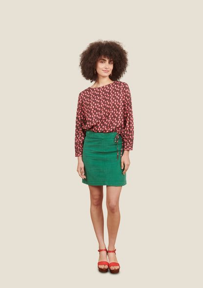 BLOUSE TORIDA GOMMETTE ROSE