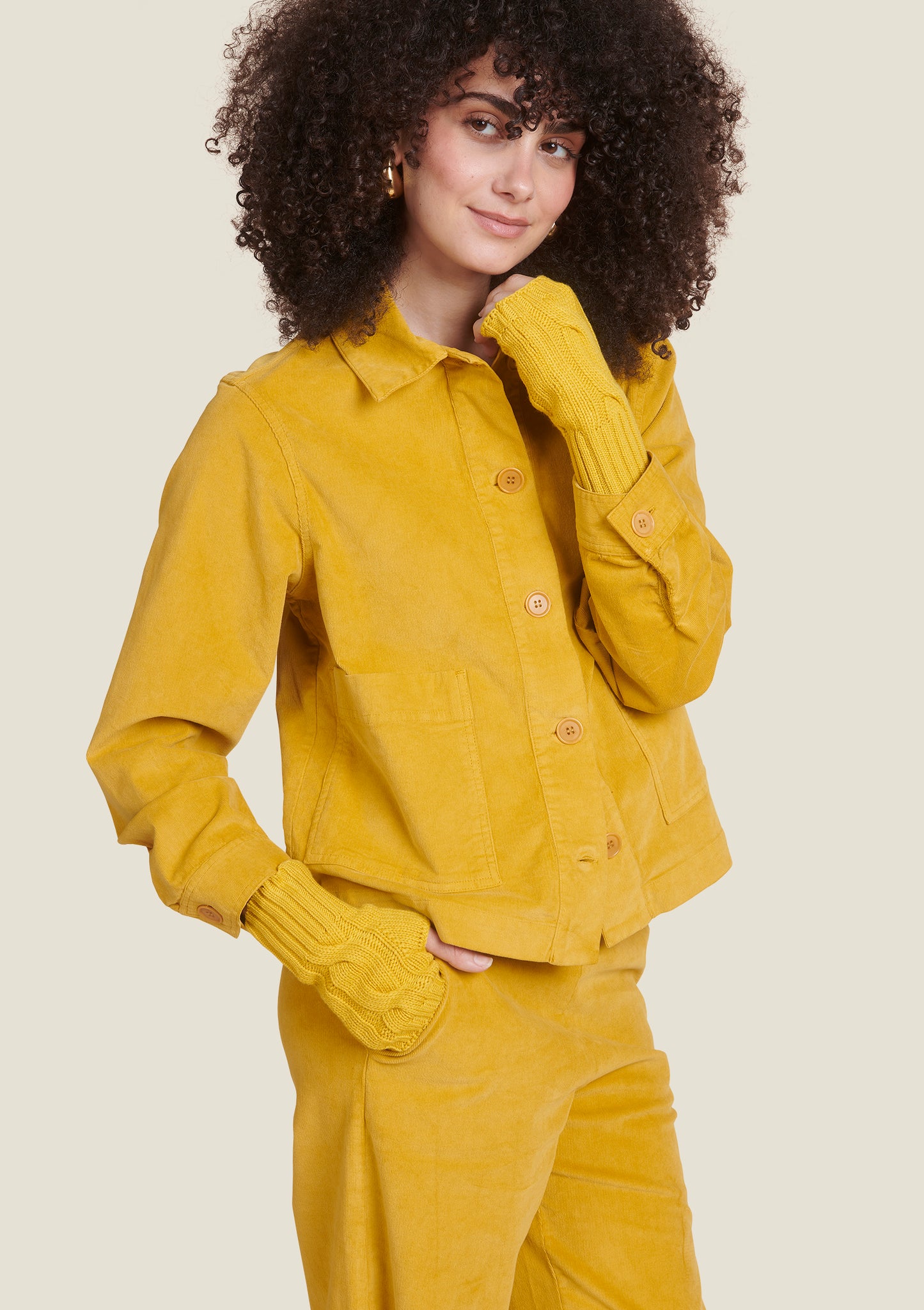 VESTE VANESSA UNI MOUTARDE