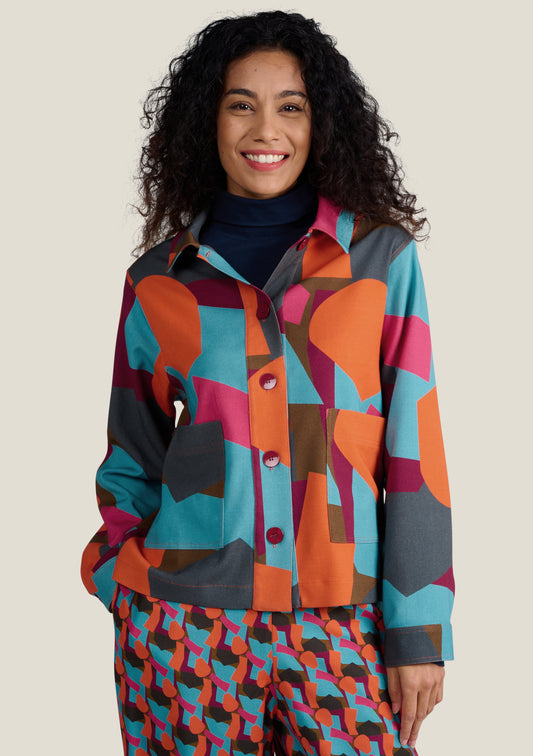 VESTE VINYL BATTLE ORANGE