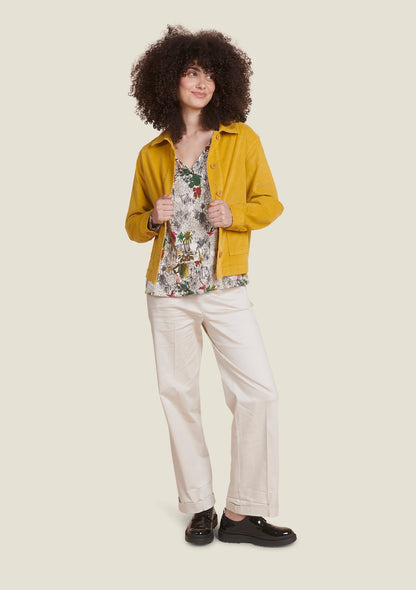 VESTE VANESSA UNI MOUTARDE