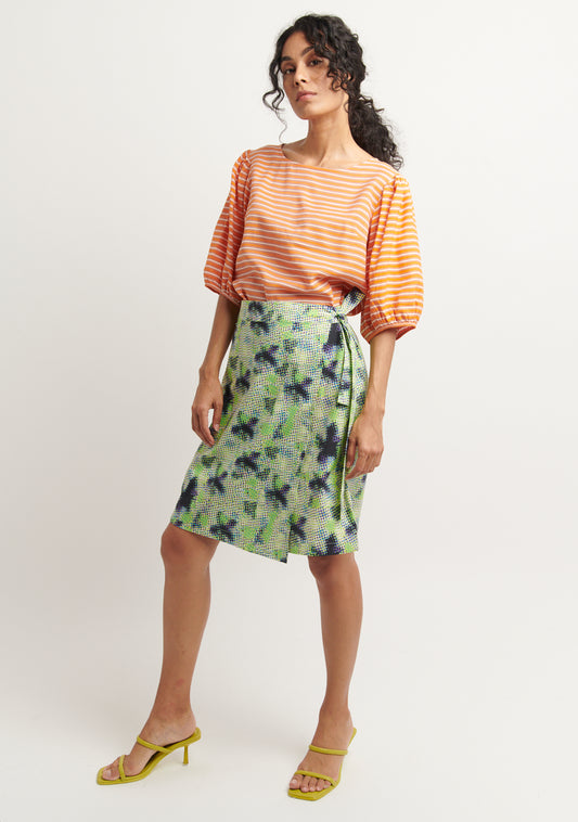 JUPE CULOTTE JUPKU DOTS VERT