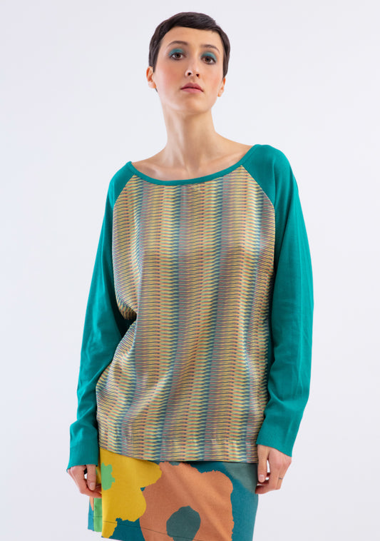 PULL PYDIE JOYEUX VERT