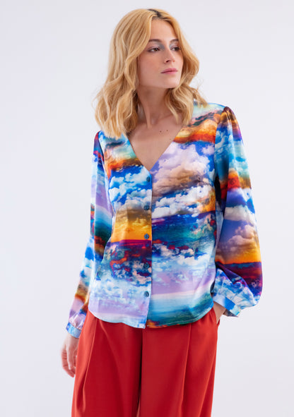 CHEMISIER TERES CIEL