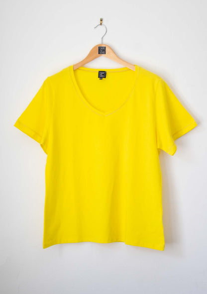 TEE SHIRTS TERON UNI JAUNE