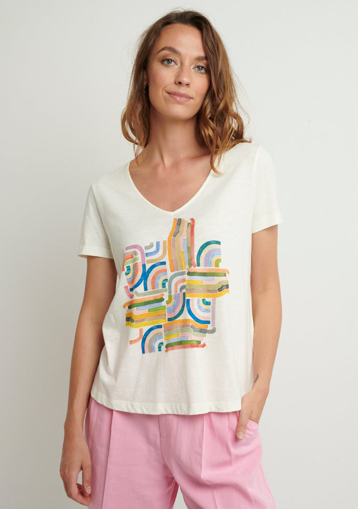 T-shirt motif Delaunay